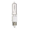 Halogen Lamps, T4, E11 Base, Mini Cand Base, 2900K, White, 12 per Package, 480 per Package, 500Q/CL, 500 W, 120 V