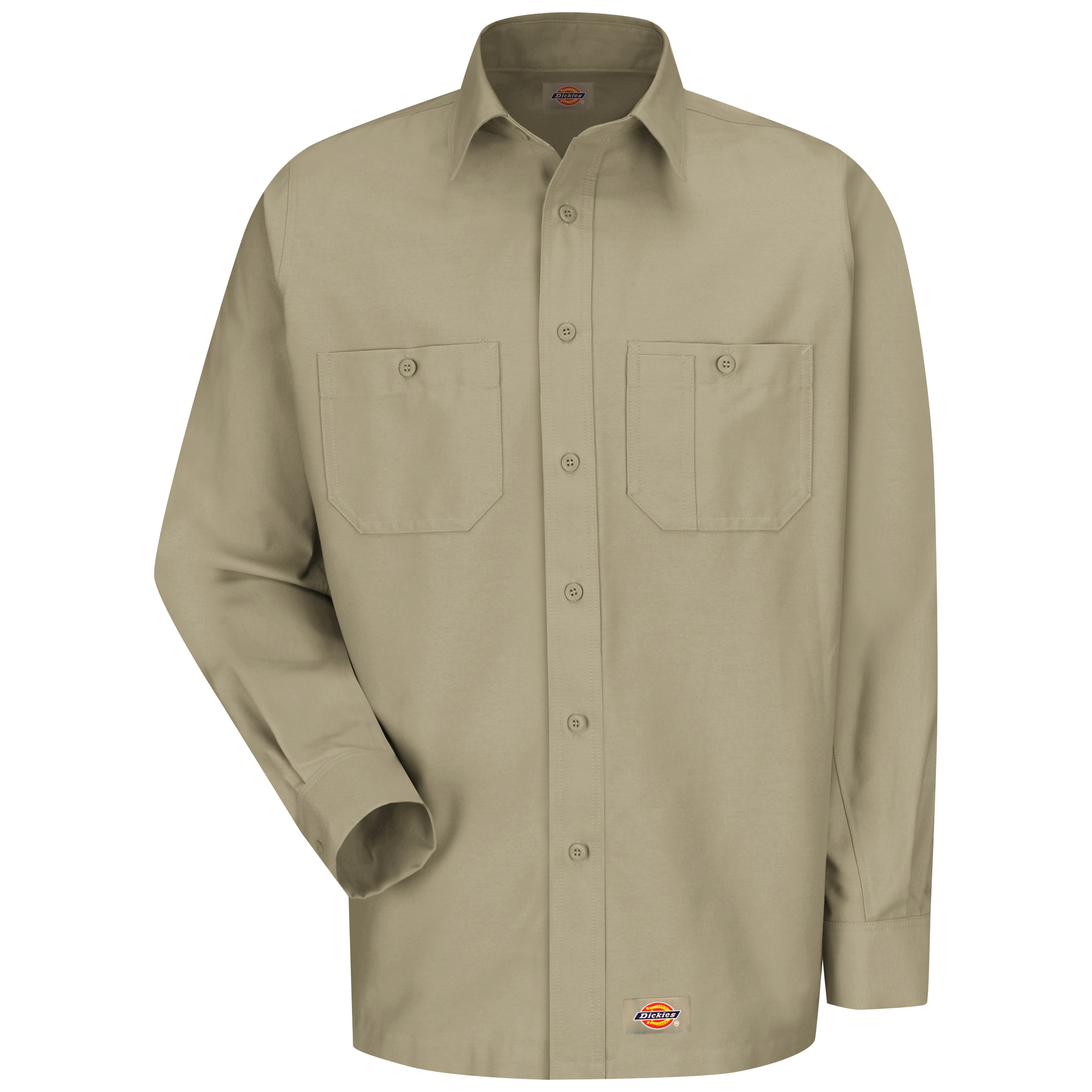 Men‘s Canvas Long-Sleeve Work Shirt-Dickies