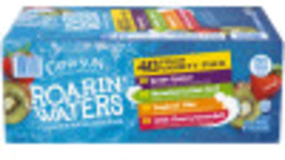 Capri Sun Grape Geyser, Strawberry Kiwi, Tropical Tide, Cherry Waterfall Variety, 40 ct Box, 6 fl oz