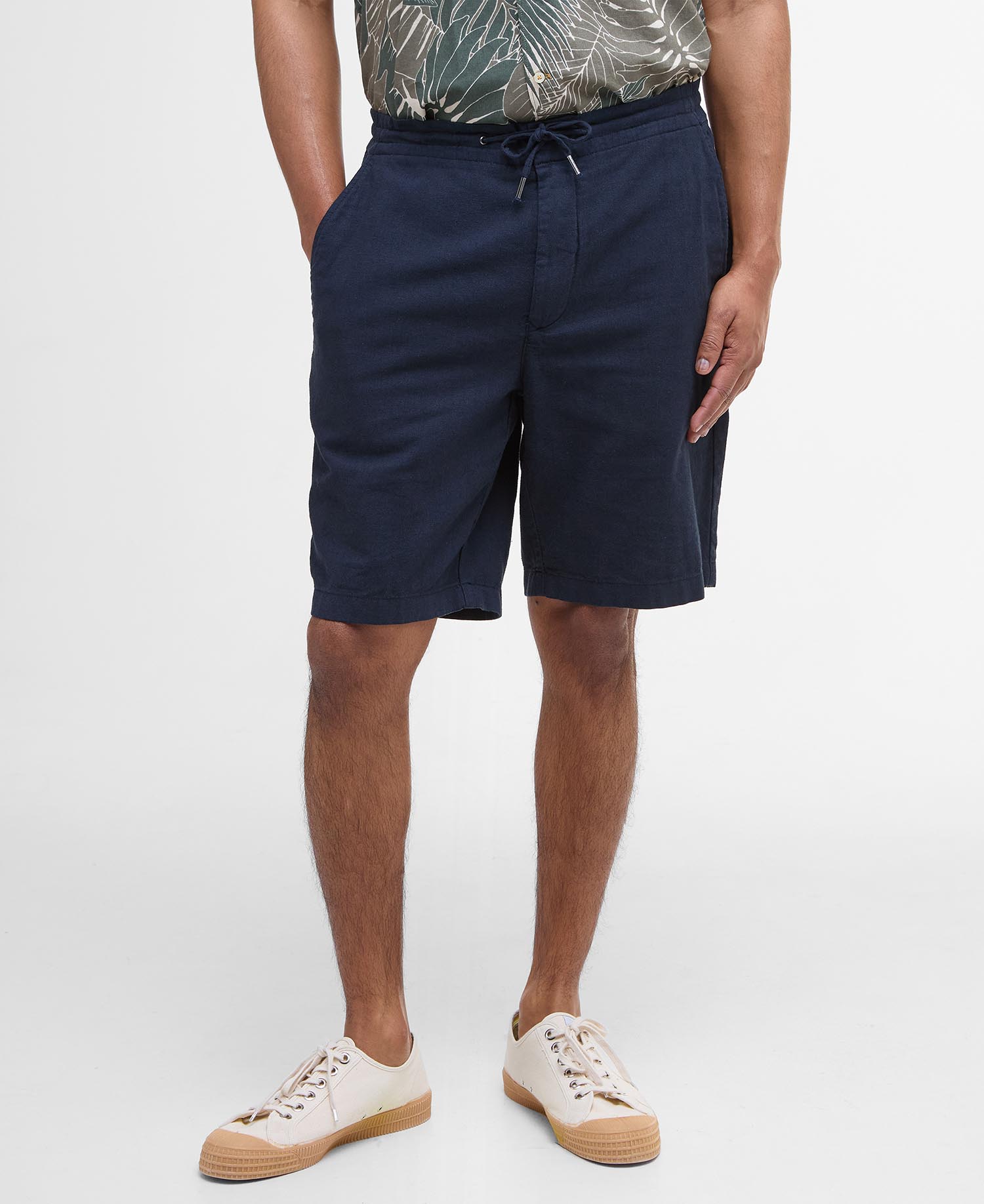 Linen Cotton Mix Short image number 1