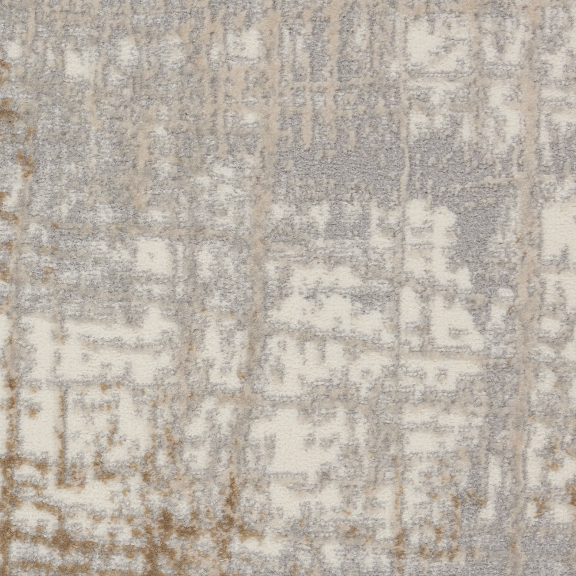 Calvin Klein CK950 Rush 2'3" x 7'3" Ivory Taupe Modern Indoor Rug
