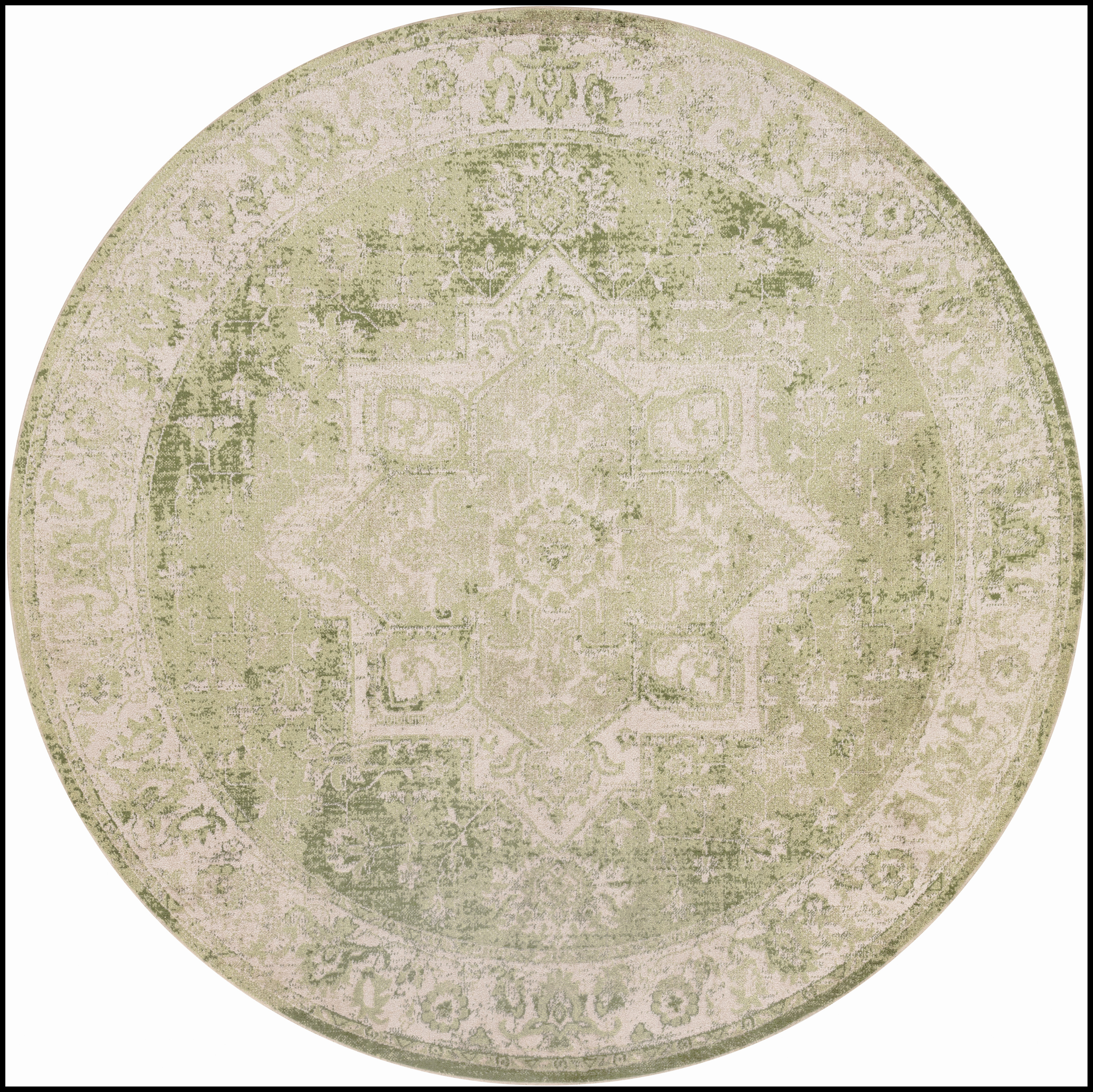 94.00" x 94.00" x .25" Astra Machine Washable Turkey N1846