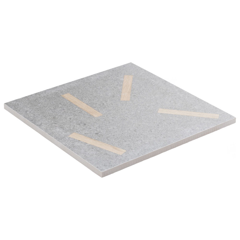 Komi Maolan Antracita 7-7/8 in. x 7-7/8 in. Porcelain Floor and Wall Tile