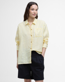 Camicia di lino Annie con motivo a righe 