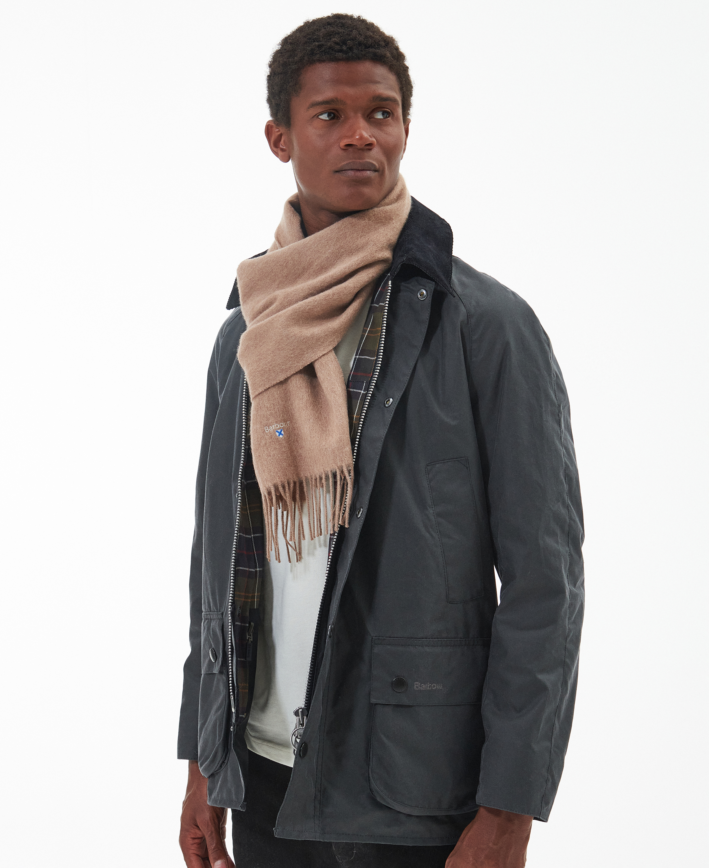 Plain Lambswool Scarf image number 0