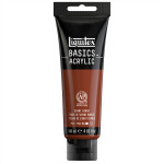 Liquitex BASICS Acrylic Paint 118 mL Tube Burnt Sienna