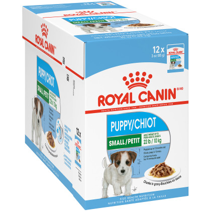 Small Puppy Pouch Dog Food