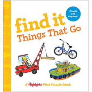 Find It Things That Go Board Book