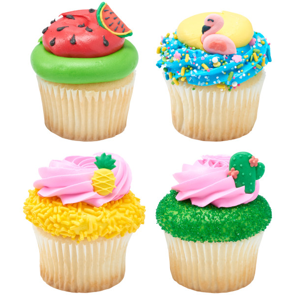 Tropical Vibes Royal Icing Decoration