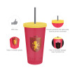 Harry Potter 25 ounce Reusable Plastic Kids Tumbler, Gryffindor, 4-piece set slideshow image 3 Harry Potter 25 ounce Reusable Plastic Kids Tumbler, Gryffindor, 4-piece set slideshow image 3