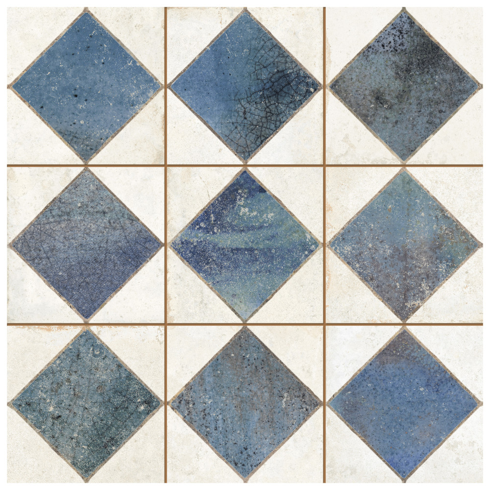 Sample – Kings Arles Blue Ceramic Floor and Wall Tile