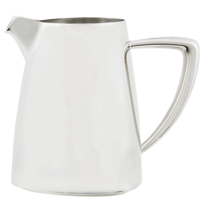 9-ounce Triennium™ stainless steel open creamer in mirror finish
