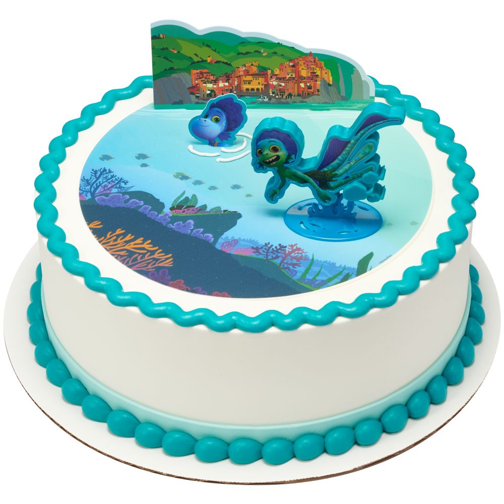 Image Cake Disney/Pixar Luca The World is Yours