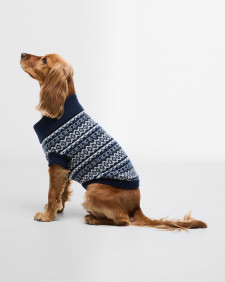 Marlow Fair Isle Dog Jumper 