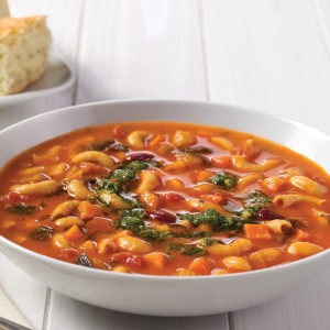 Campbell’s® Culinary Reserve Frozen Ready to Eat Minestrone Soup with Garden Vegetables, 4 Pound Pouches, 4-Pack