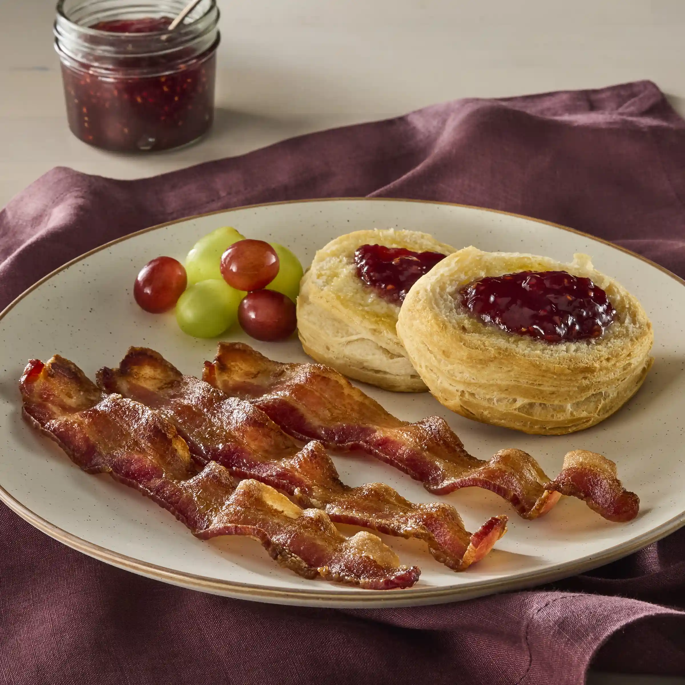 Wright® Brand Naturally Hickory Smoked Thick Sliced Bacon 10-14_image_1