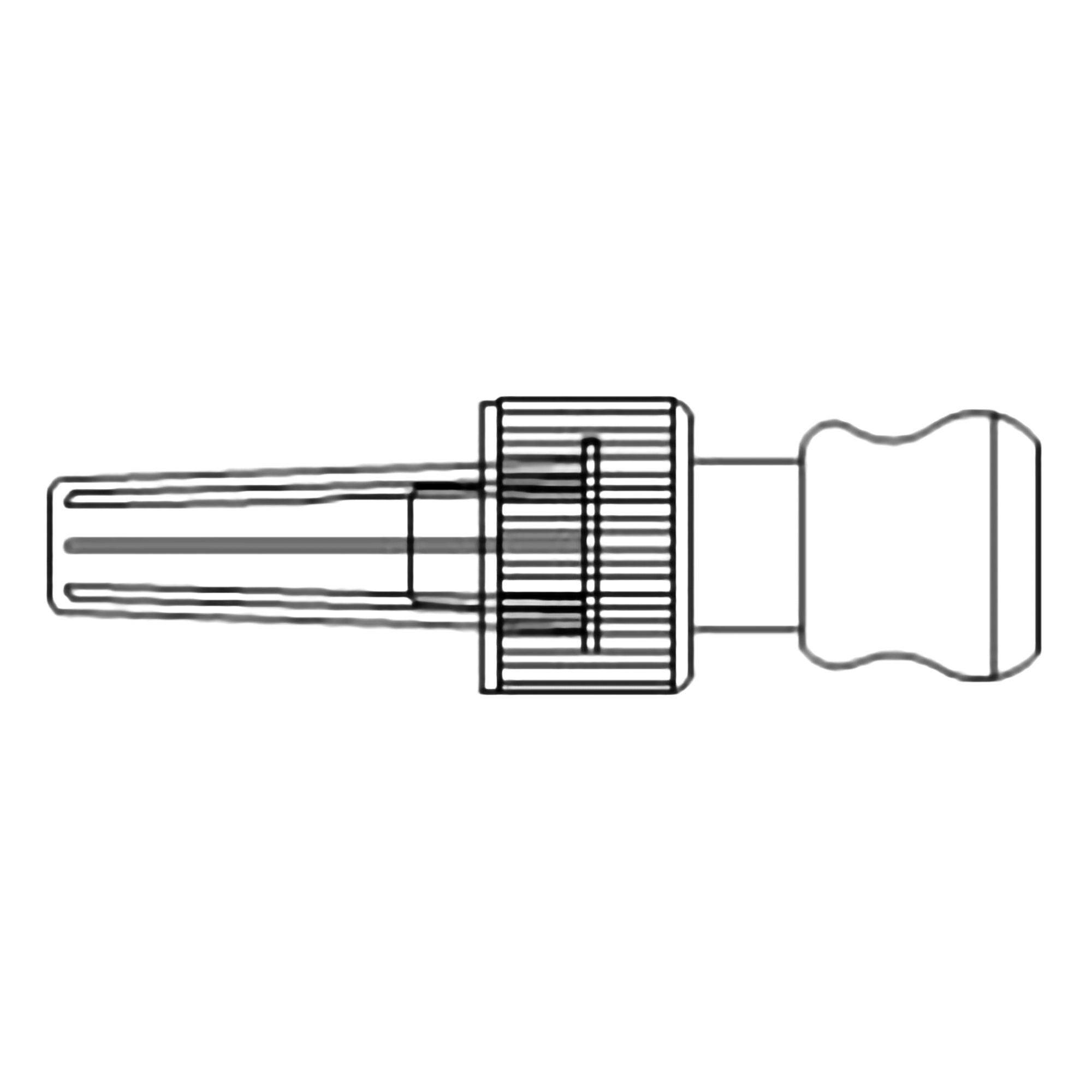 McKesson Brand ADMIN SET, HEPARIN INJECTION SITE W/ML LL (100/CS)