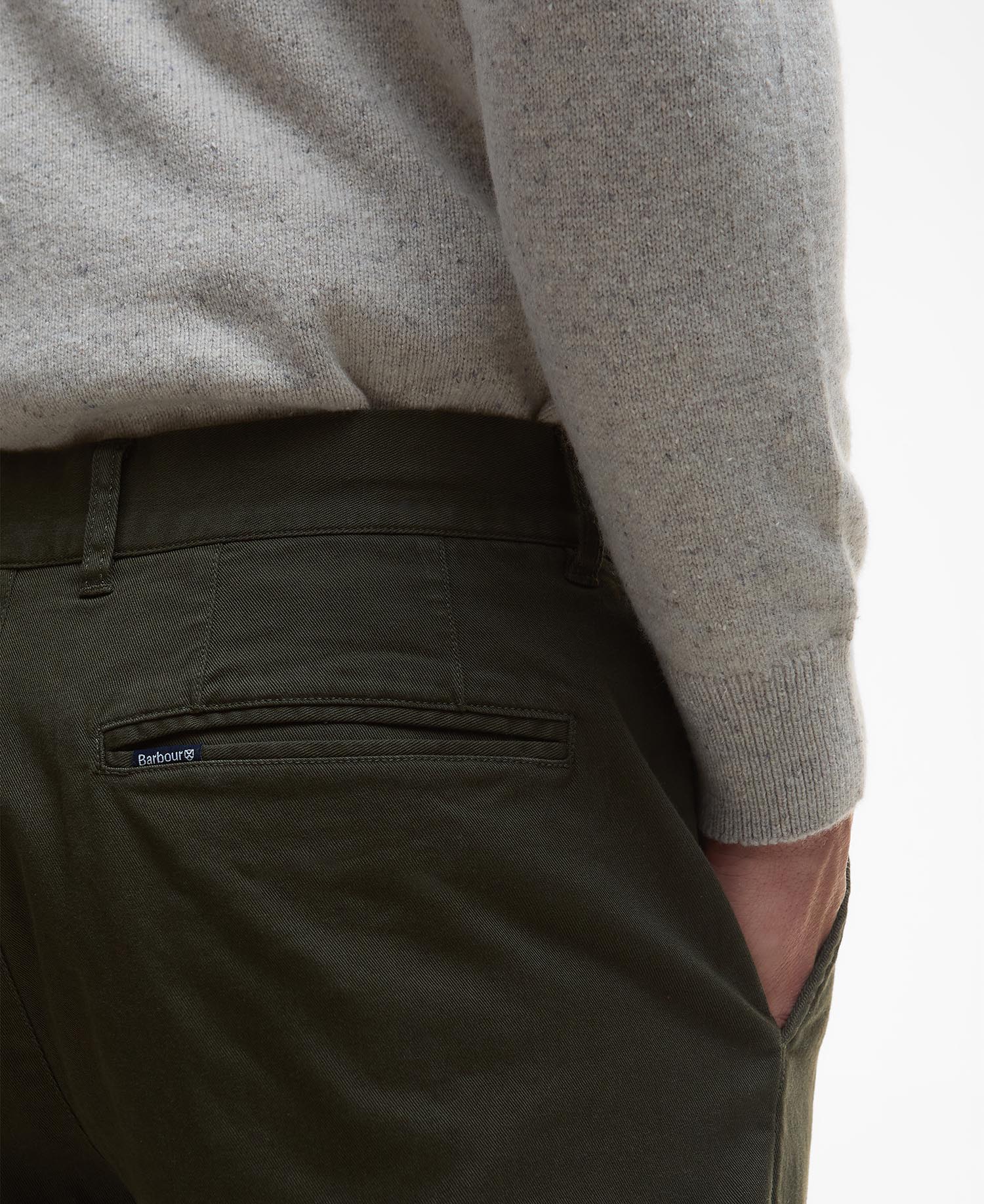 Washed Stretch Tailored Trousers image number 3