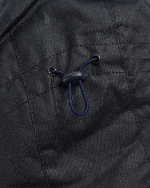 Waxed Storm Hood Classic Navy