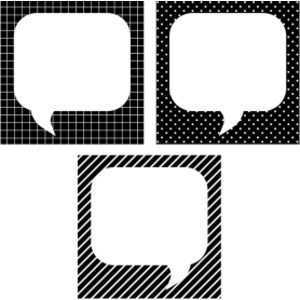Quote Cards 6 Inch Designer Cut-Outs, Pack of 36