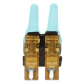 Multimode Duplex Connector, LC, OM3/OM4, Aqua