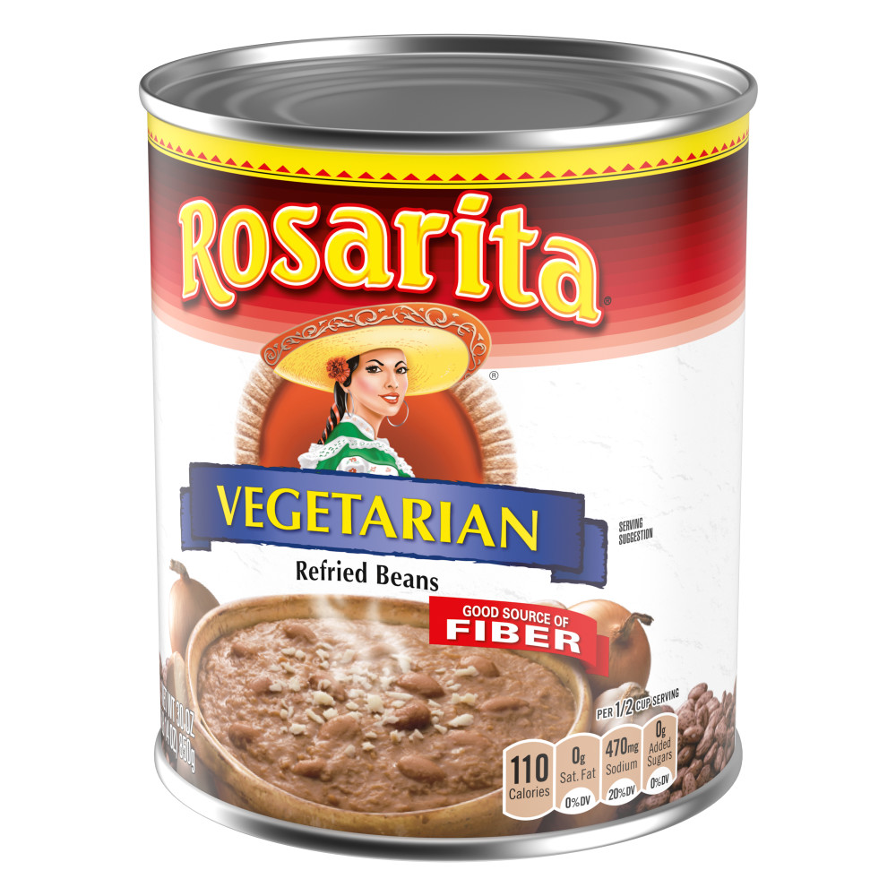 ROSARITA Vegetarian Refried Beans Conagra Foodservice