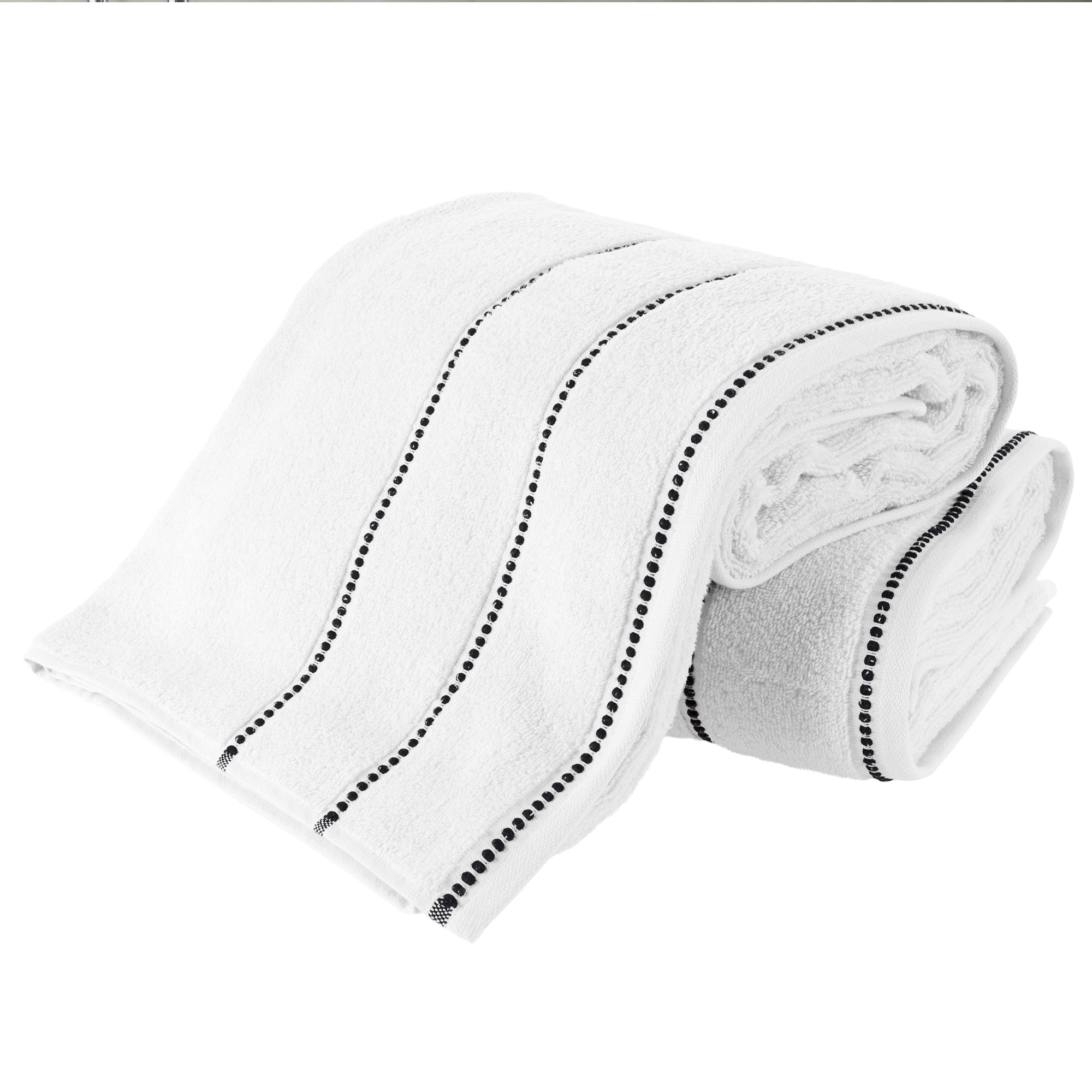 2Pc Luxury Cotton Towel Sets Quick Dry Plush Soft Absorbent Bath Towels 68"x34" - Picture 17 of 18