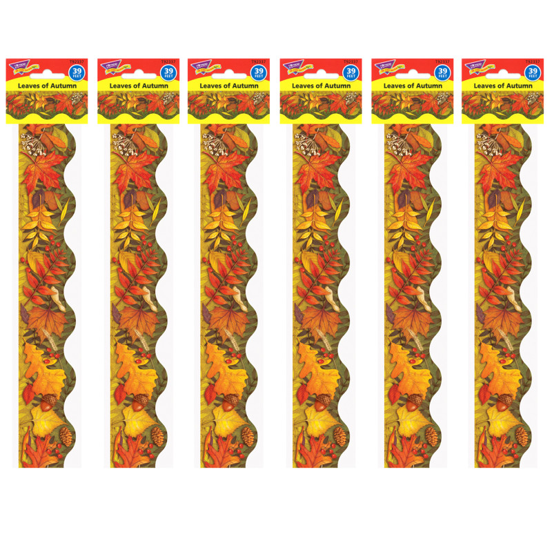 Leaves of Autumn Terrific Trimmers®, 39 Feet Per Pack, 6 Packs