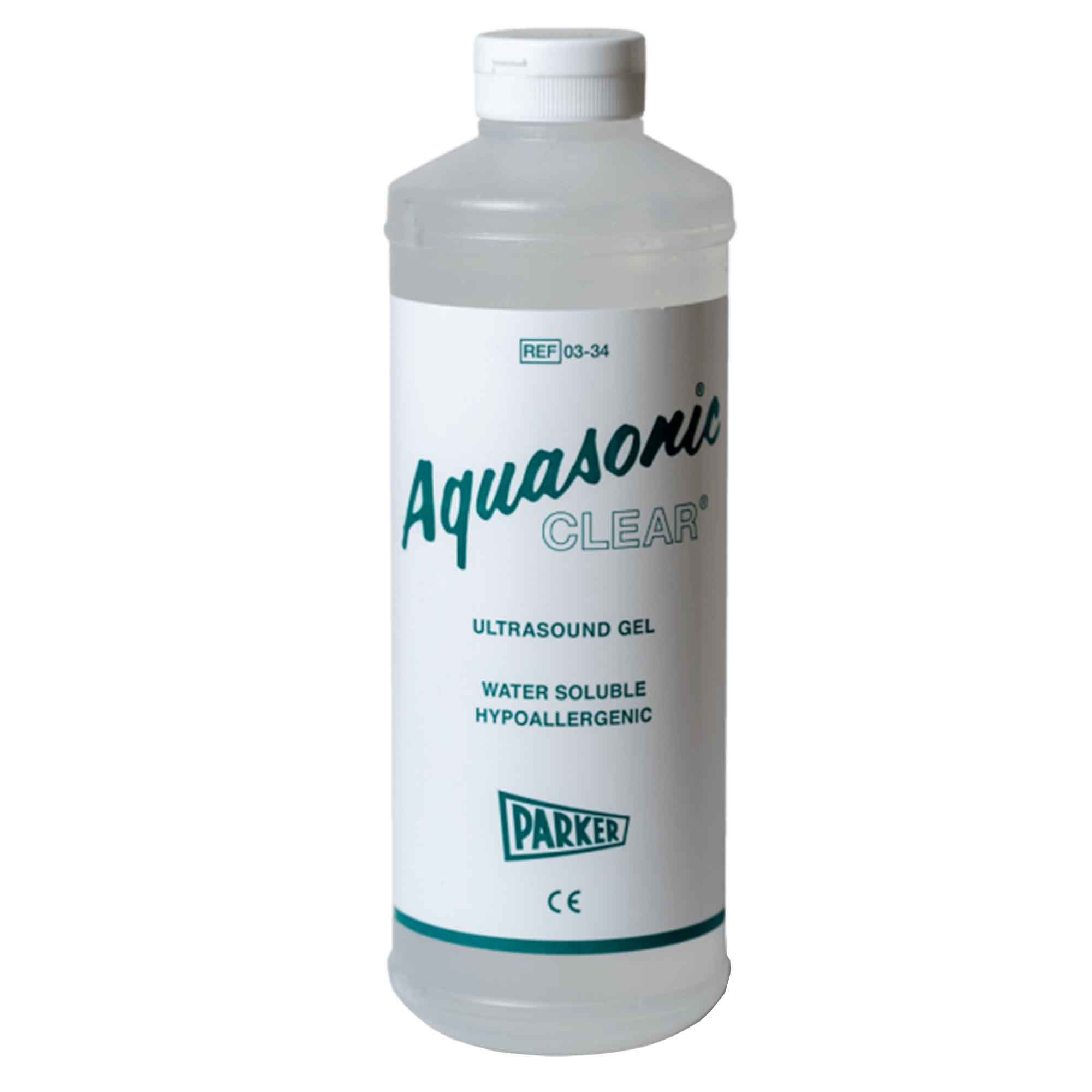 Aquasonic Clear® Ultrasound Gel, 1-liter Bottle with Dispenser Cap