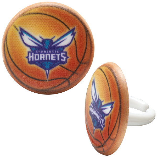 NBA Team Basketball Cupcake Rings