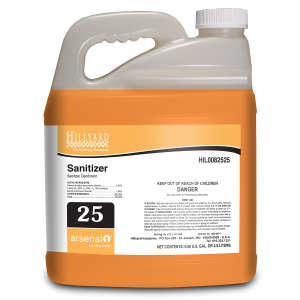 Hillyard, Arsenal® Sanitizer, Arsenal® One Dispenser 2.5 Liter Bottle
