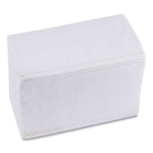 Boardwalk, 1/8-Fold Dinner, Napkins, 1 ply, White