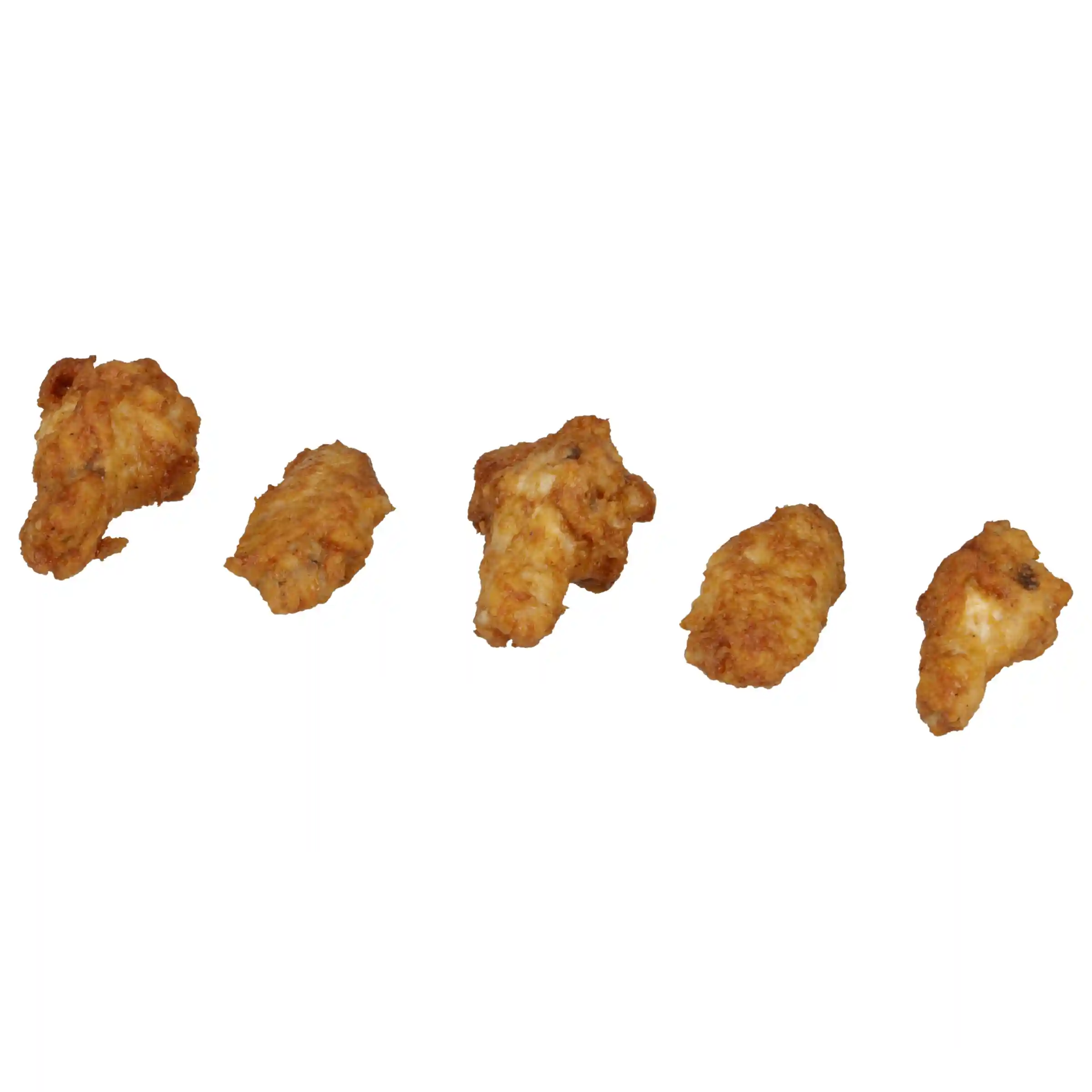 Tyson® Fully Cooked Breaded Honey BBQ Glazed Bone-In Chicken Wing Sections, Small_image_2