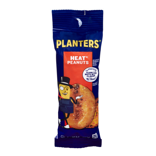 PLANTERS(r) Heat Peanuts 45/2.25oz . C1C1 - Front Center In Package (Hi Res)