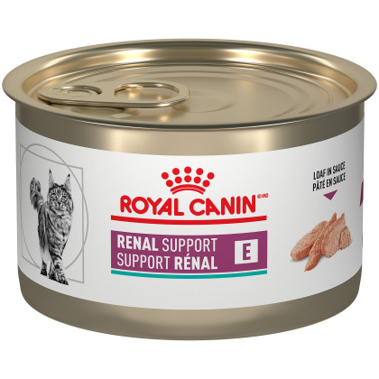 Royal Canin Veterinary Diet Feline Renal Support E Loaf in Sauce Canned Cat Food