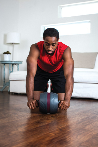 Roue Abdominale FIT Fitness - Grand Roue Antidérapante Pour Musculation Abdos, Bras Et Dos - Entraînement Maison