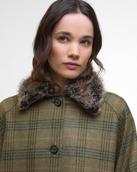 Flax Lily Wool Cape