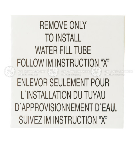 FILL TUBE PORT COVER