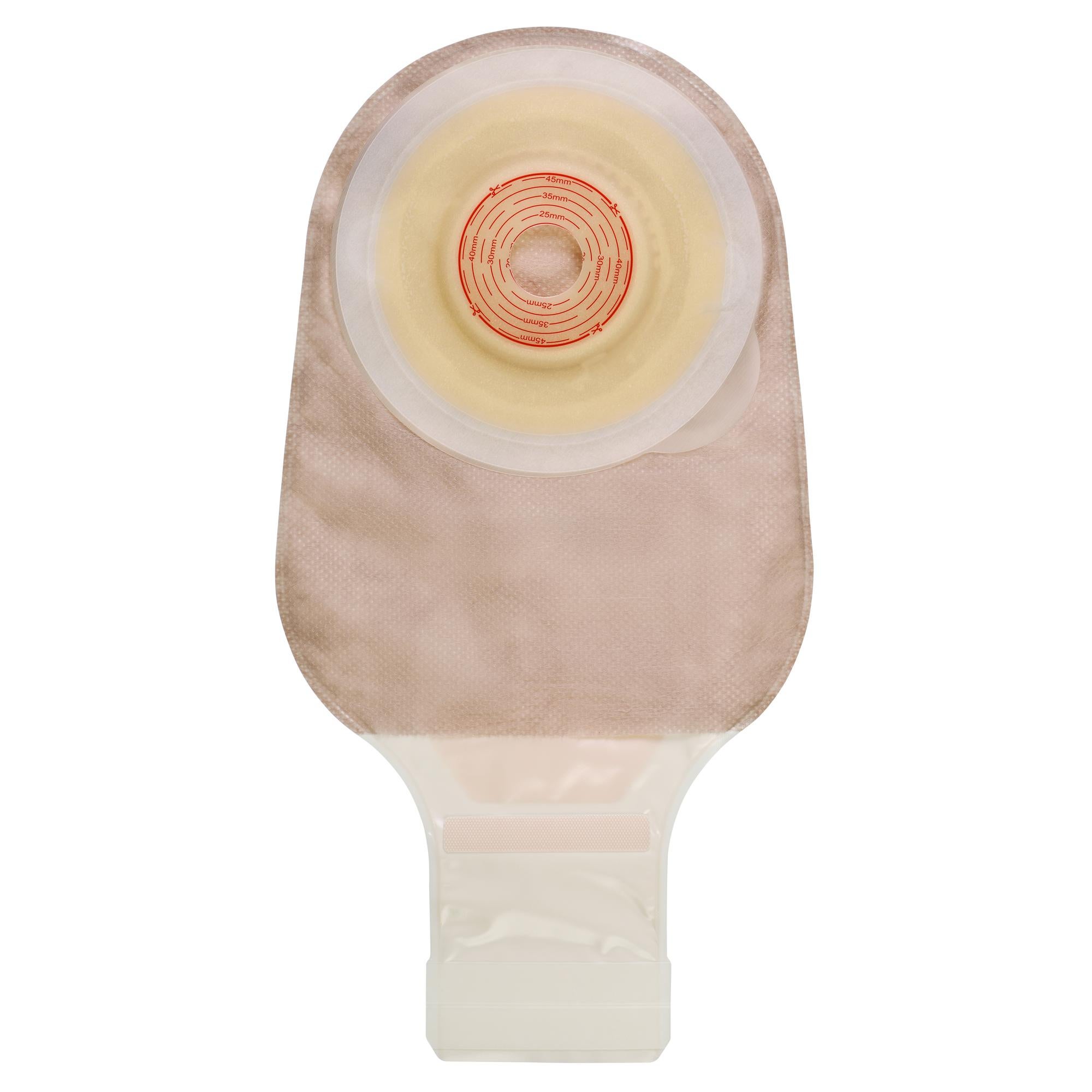 Esteem™+ One Piece Opaque Ostomy Pouch, Cut to Fit Stomas 20 – 47 mm