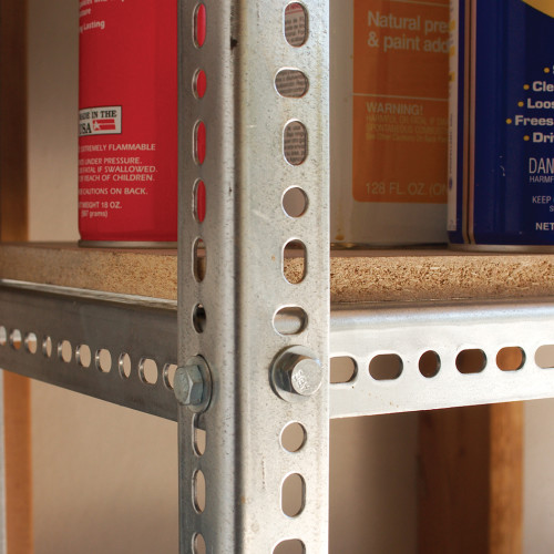 SteelWorks ZincPlated Slotted Angles Angle Slotted Shape Rods