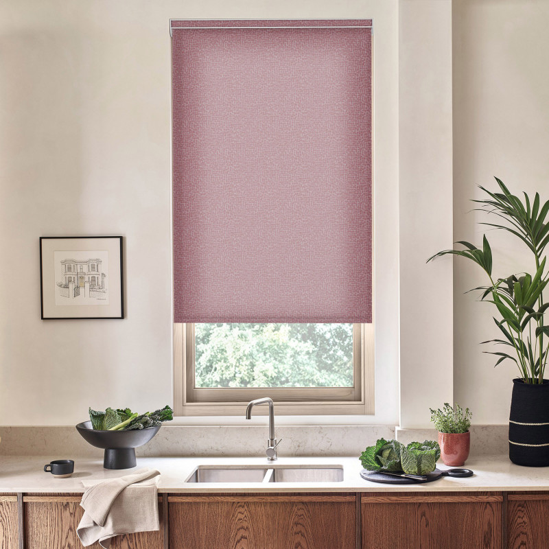 Arran Scarlet Roller Blind