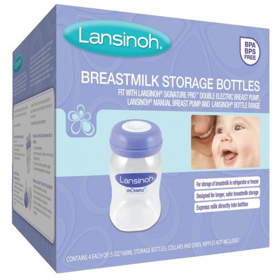 Emerson Healthcare BOTTLE, BREAST MILK STORAGE 4CT (3/BX 4BX/CS)
