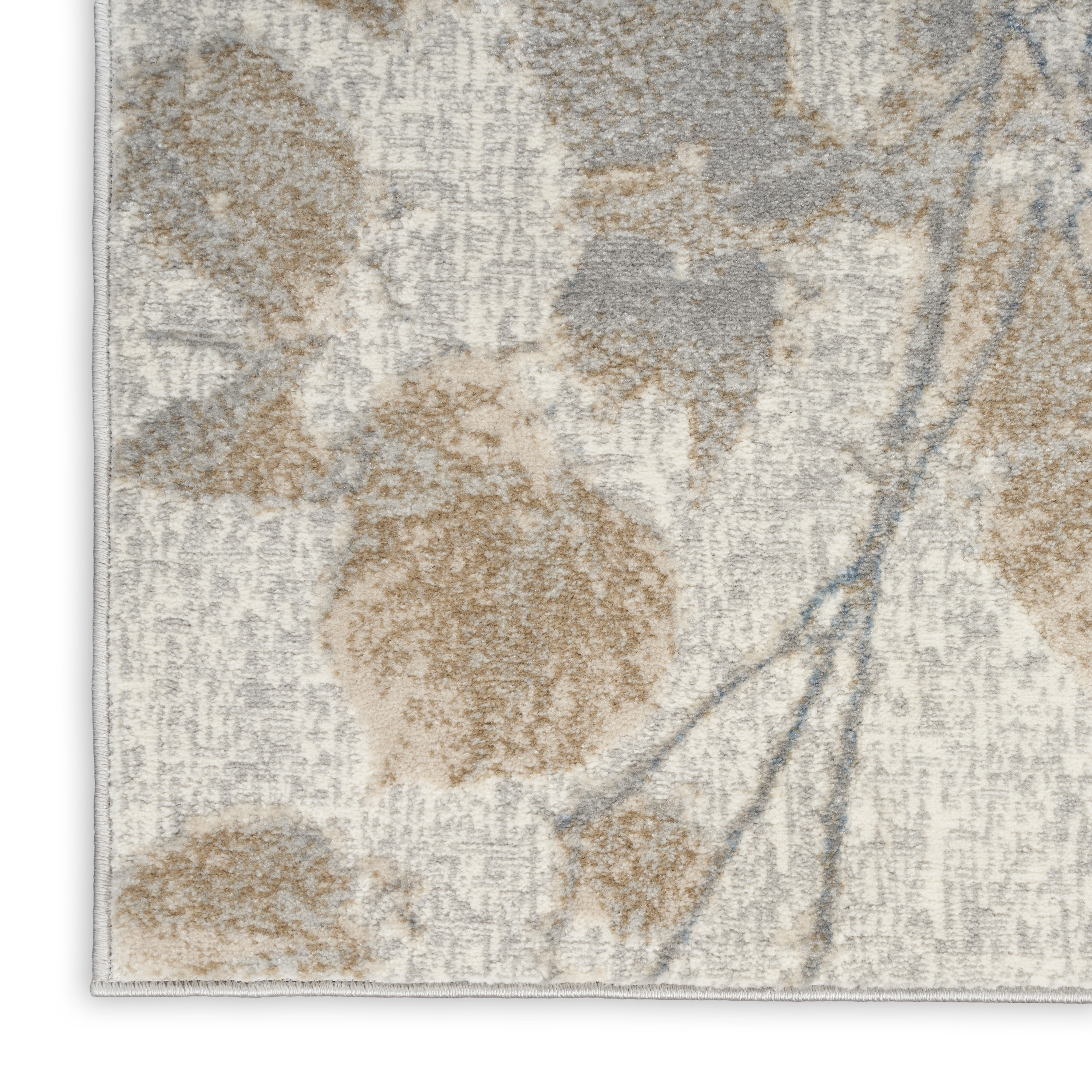 Calvin Klein CK950 Rush 3'2" x 5' Grey Multicolor Modern Indoor Rug