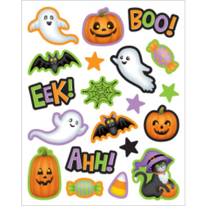 Pegatinas de Halloween, paquete de 120