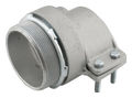 4 Inch Raco® Malleable Iron Straight Squeeze Flex Connector