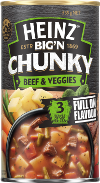 Heinz® Big'N Chunky Beef & Veggies 535g