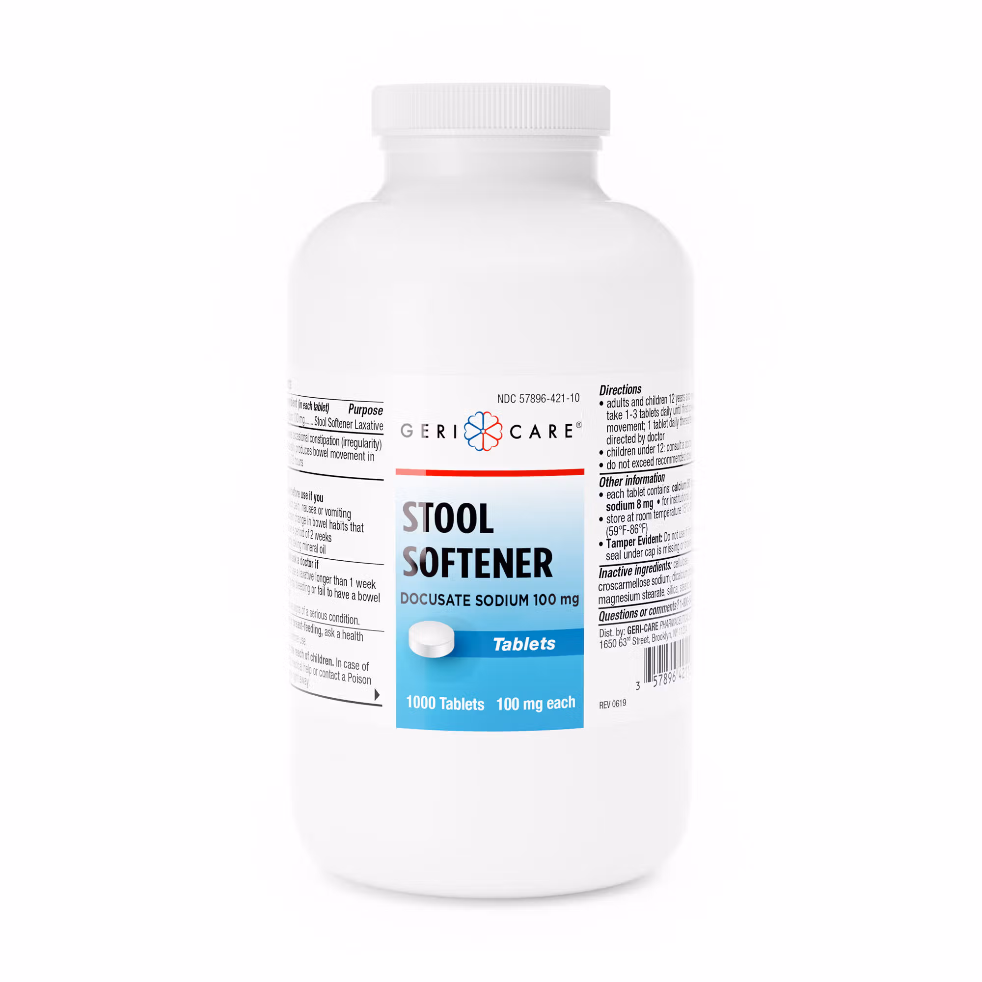 Geri-Care® Docusate Sodium Stool Softener