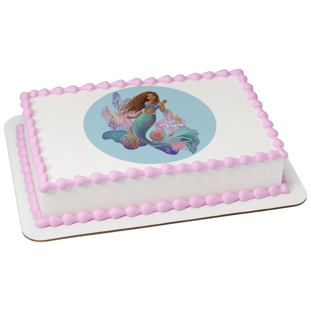 Image Cake Disney's The Little Mermaid Find Your Voice