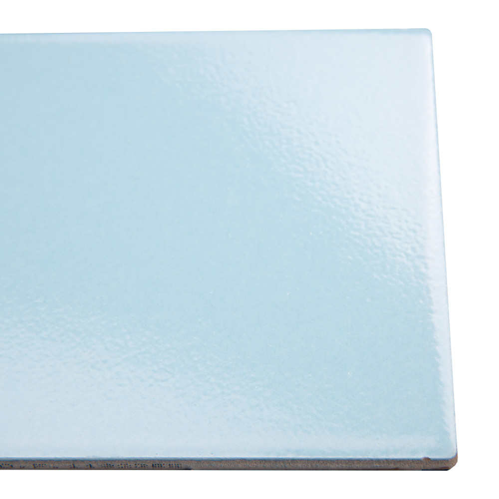 Piscina Glossy Light Blue with BioTech 4-3/4 in. x 9-5/8 in. Porcelain Floor and Wall Tile