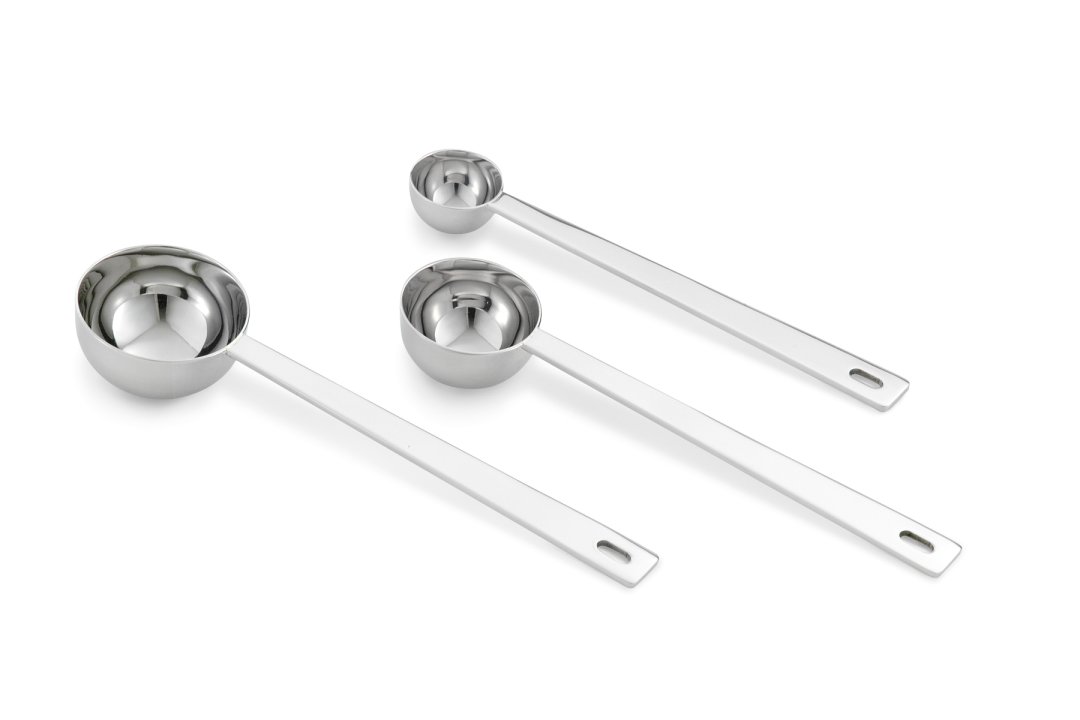 1-tablespoon round heavy-duty stainless steel measuring spoon